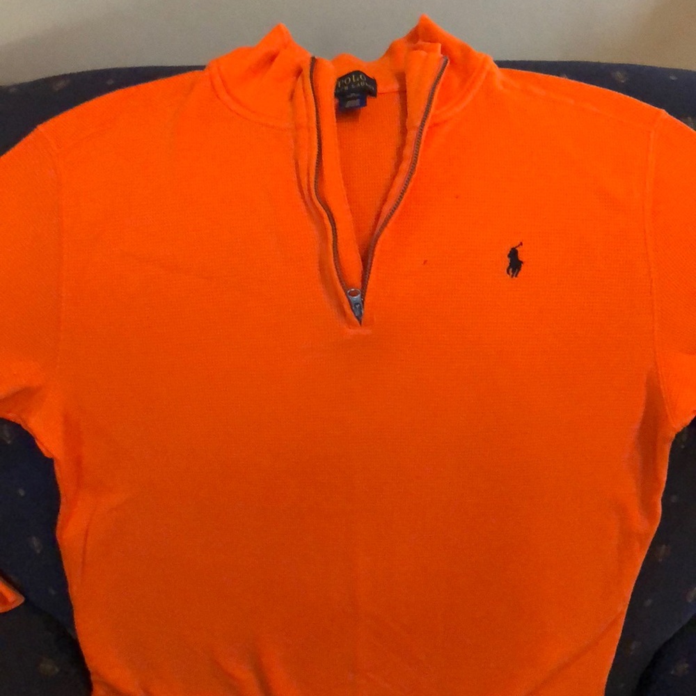 Youth Boys Polo 1/4 Zip Pullover